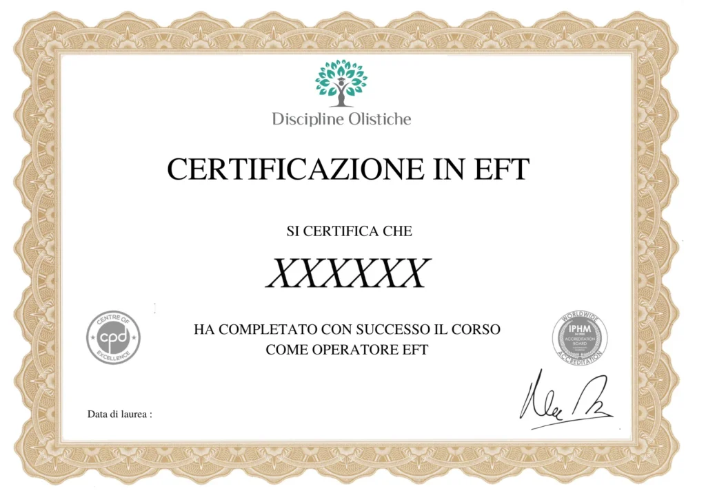 Formazione in EFT Formazione in EFT